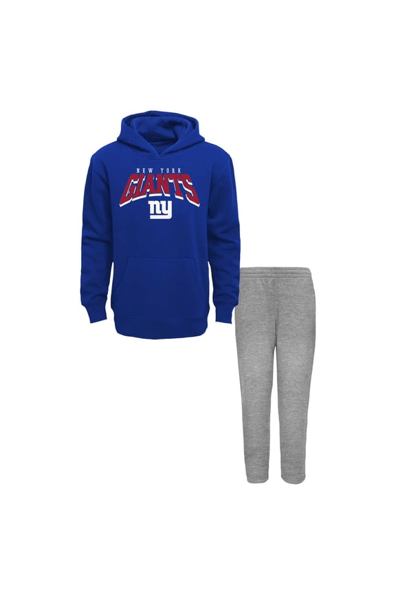 Toddler New York Giants Dynamic Duo Fleece Pullover Hoodie & Sweatpants Set