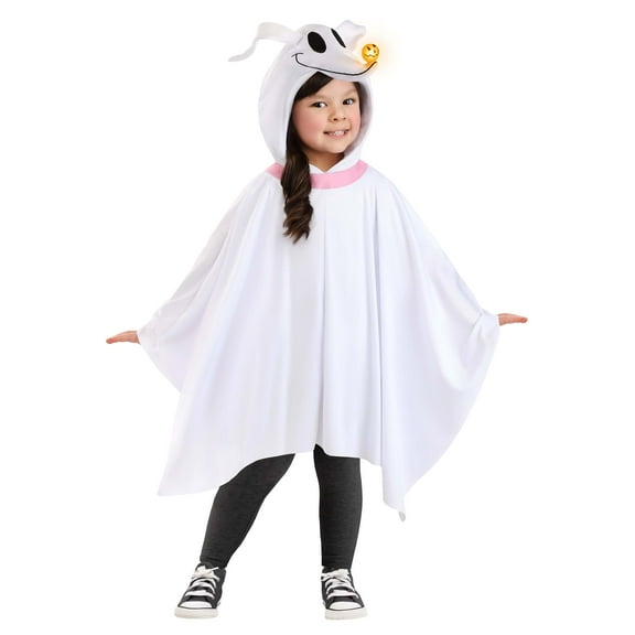 Toddler Nightmare Before Christmas Zero Costume Poncho