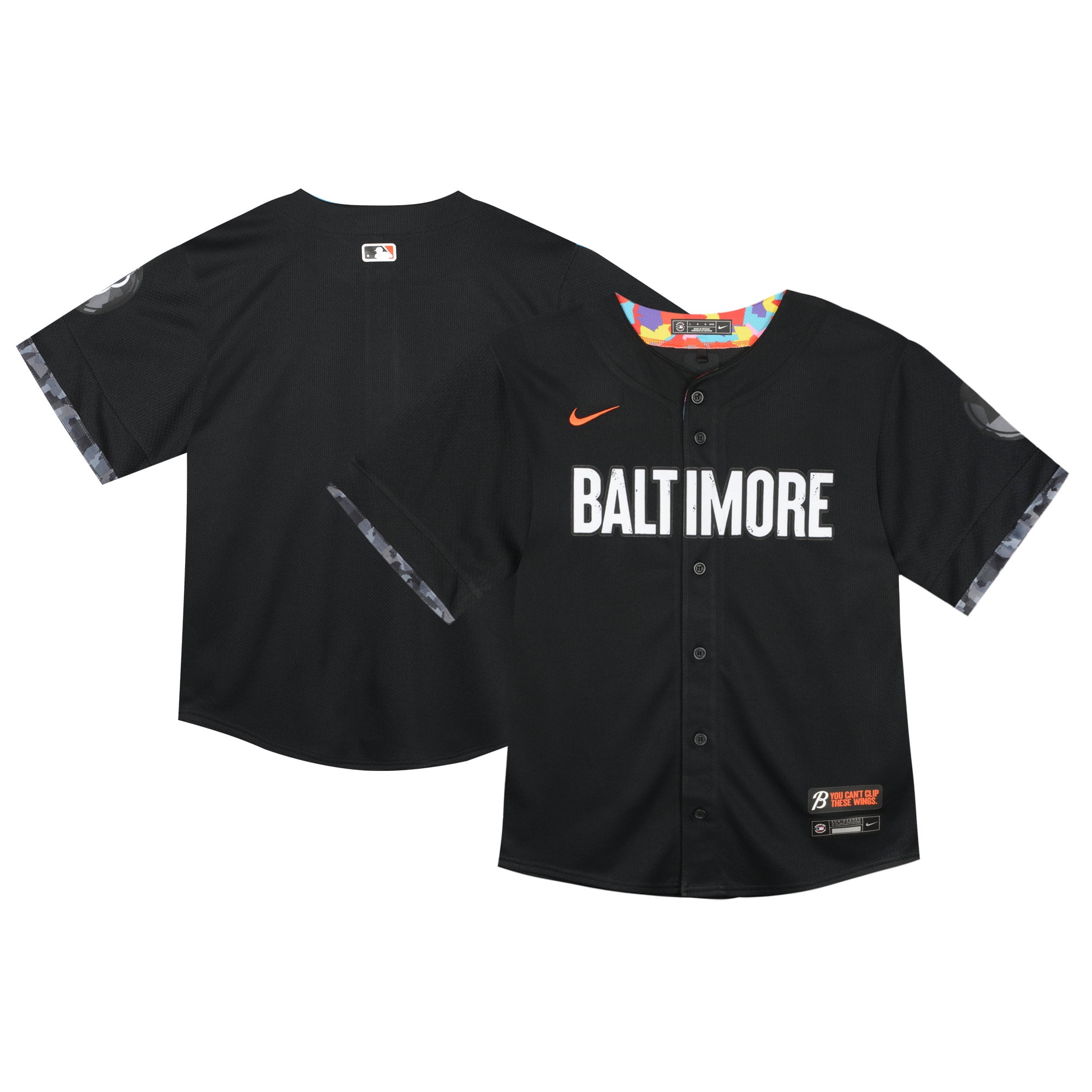 Toddler Nike Black Baltimore Orioles City Connect Limited