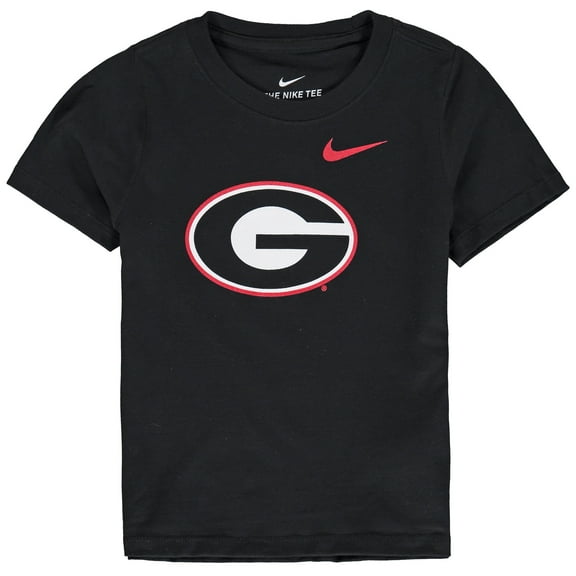 Toddler Nike Black Georgia Bulldogs Logo T-Shirt