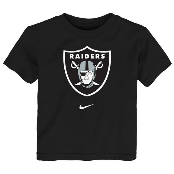 Toddler Nike Black Las Vegas Raiders Primary Logo T-Shirt