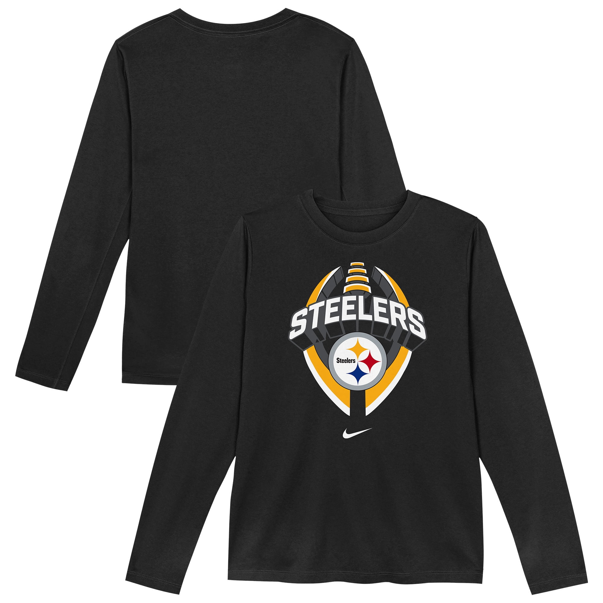 steelers nike long sleeve shirt