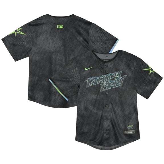 Toddler-Nike  Black Tampa Bay Rays City Connect Team Limited Jersey
