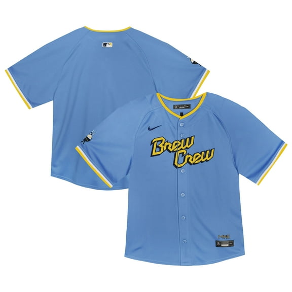 Toddler-Nike  Blue Milwaukee Brewers City Connect Team Limited Jersey