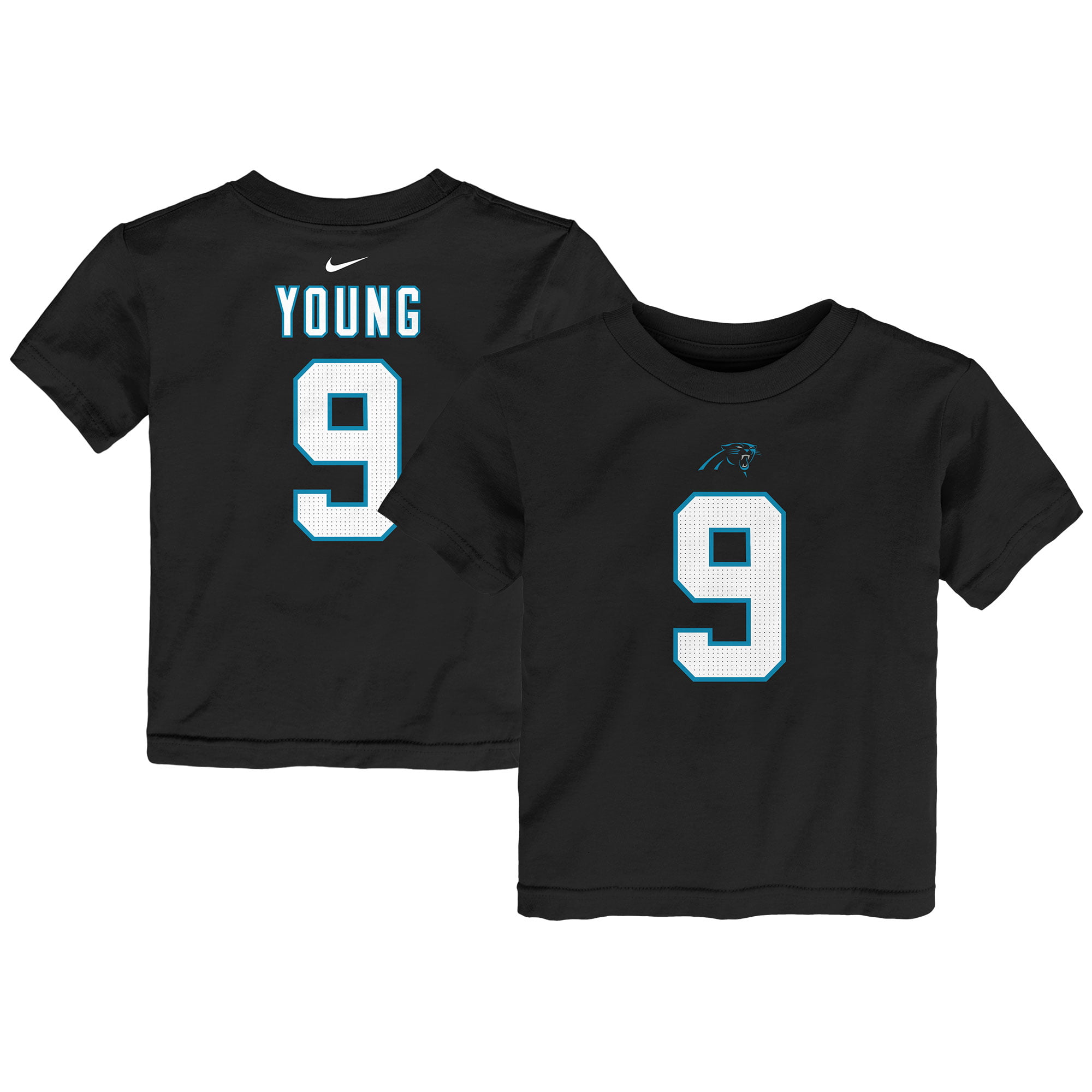 Toddler Nike Bryce Young Black Carolina Panthers Player Name
