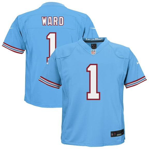 Toddler Nike Cameron Ward Light Blue Tennessee Titans Alternate 2 Game Jersey