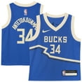 thumbnail image 1 of Toddler Nike Giannis Antetokounmpo Royal Milwaukee Bucks 2024/25 Swingman Player Jersey - City Edition, 1 of 3