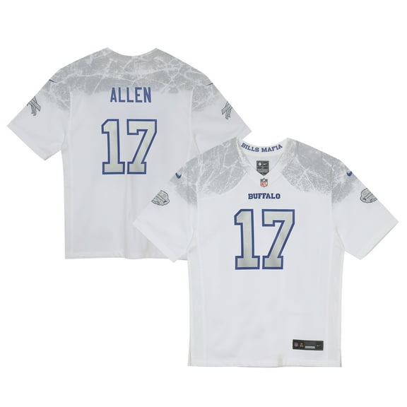 Toddler Nike Josh Allen White Buffalo Bills 2025 Rivalries Collection Game Jersey