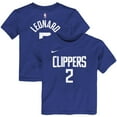 thumbnail image 1 of Toddler Nike Kawhi Leonard Blue LA Clippers Logo Name & Number T-Shirt, 1 of 3