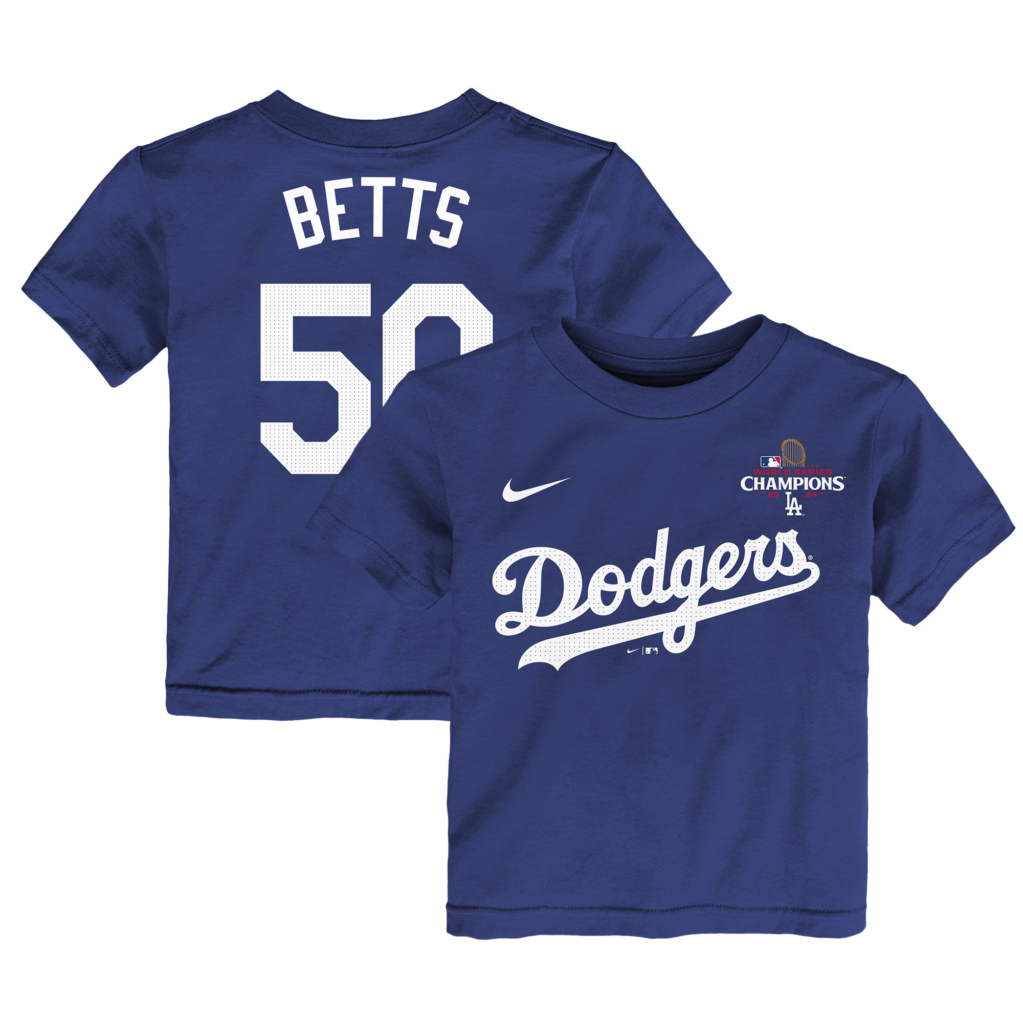 Toddler Nike Mookie Betts Royal Los Angeles Dodgers 2024 World Series