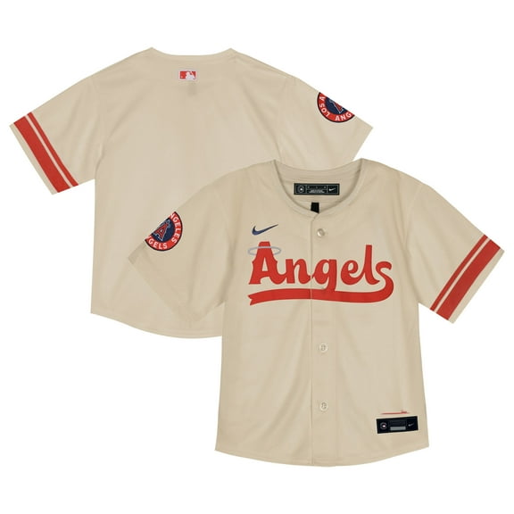 Toddler-Nike  Natural Los Angeles Angels City Connect Team Limited Jersey