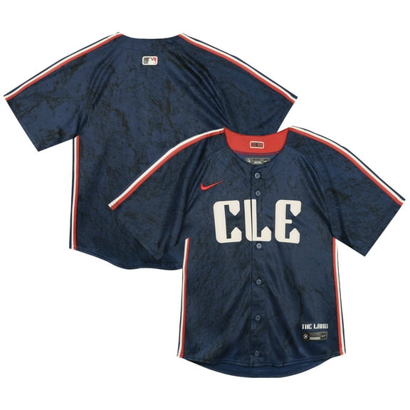 Toddler-Nike  Navy Cleveland Guardians City Connect Team Limited Jersey