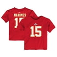 thumbnail image 1 of Toddler Nike Patrick Mahomes Red Kansas City Chiefs Player Name & Number T-Shirt, 1 of 3