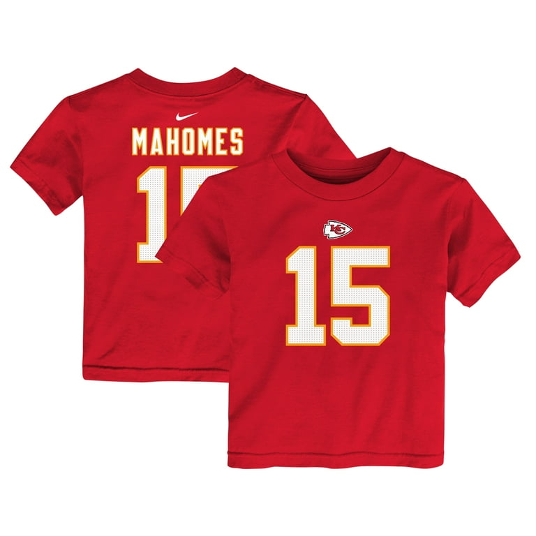 Toddler Nike Patrick Mahomes Red Kansas City Chiefs Player Name Number T Shirt Walmart