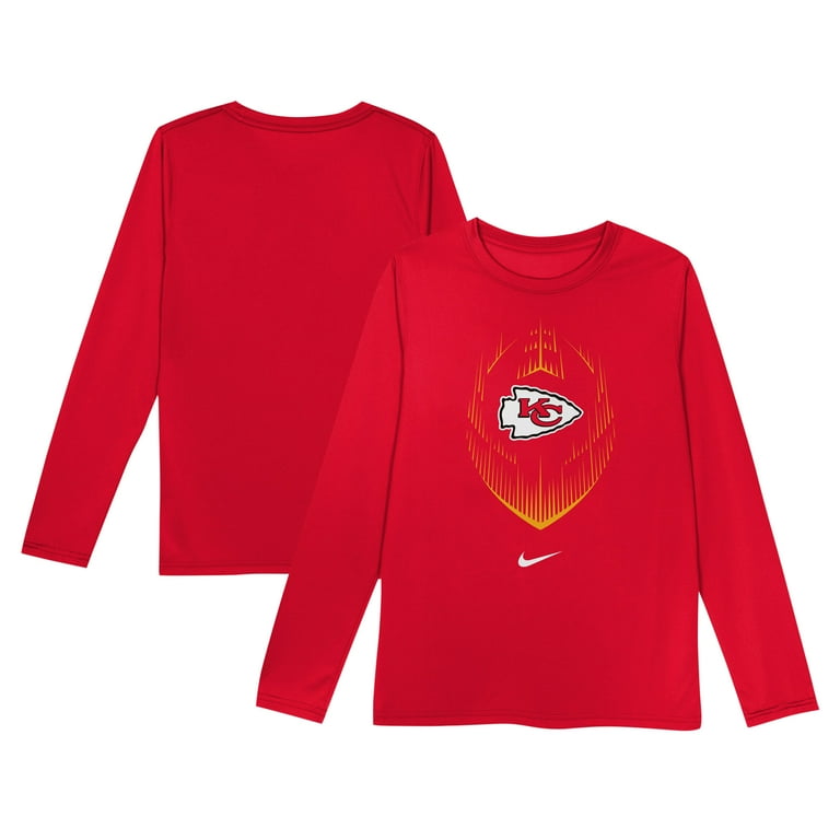 Toddler Nike Red Kansas City Chiefs Legend Icon Long Sleeve T