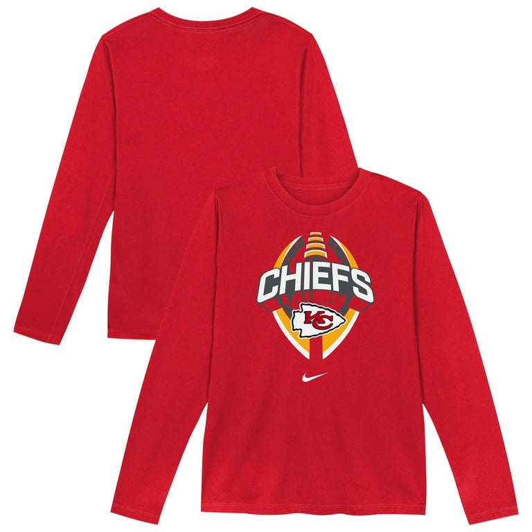 Toddler Nike Red Kansas City Chiefs Primetime Legend Icon-Long