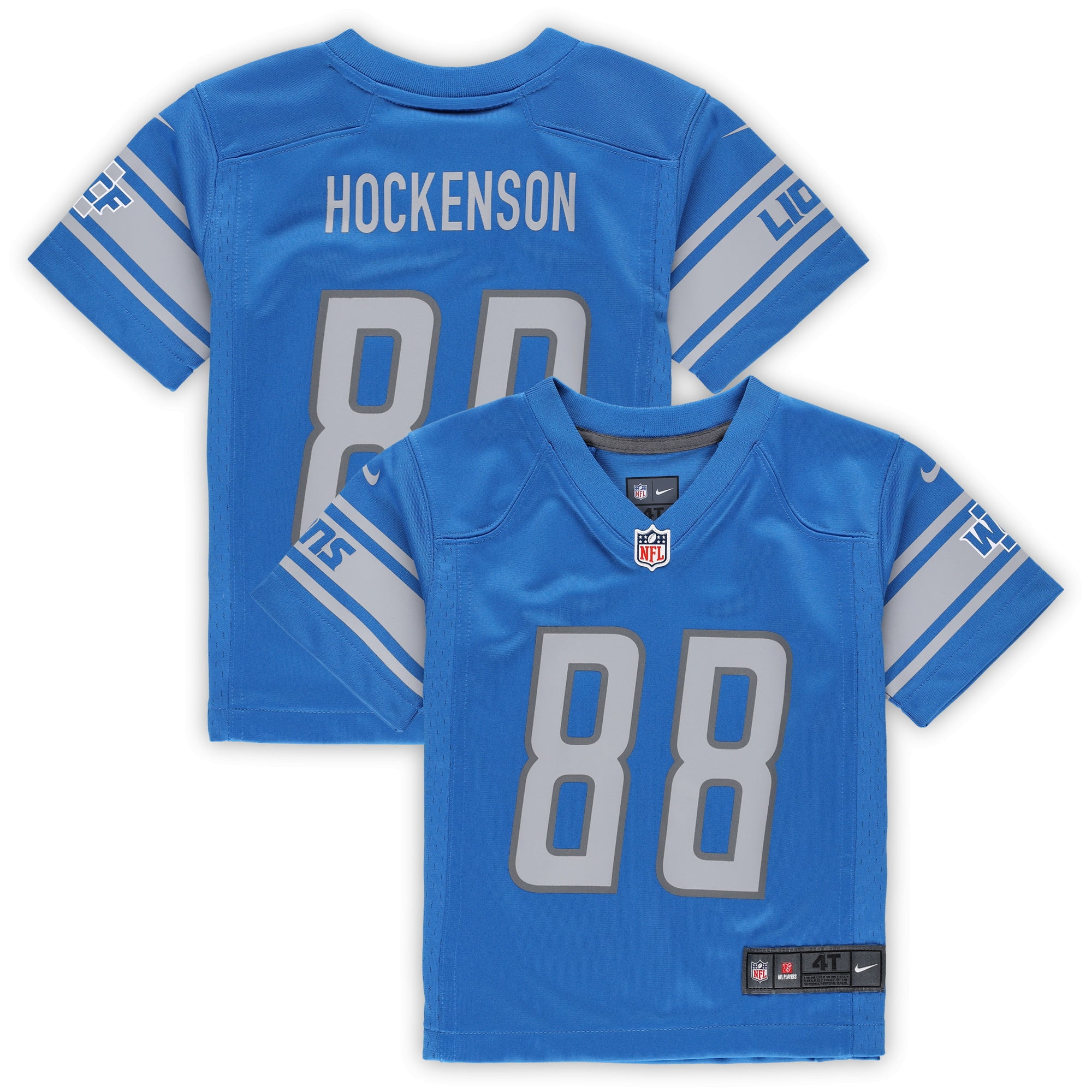 Toddler Nike T.J. Hockenson Blue Detroit Lions Game Jersey 