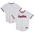 thumbnail image 1 of Toddler Nike White Cleveland Guardians Home Blank Replica Jersey, 1 of 3