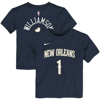Nike Youth New Orleans Pelicans Zion Williamson #1 White Swingman Jersey, Boys', Medium