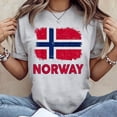 thumbnail image 1 of Toddler Norwegian Flag Norway T-shirt Sizes S-5XL, 1 of 5