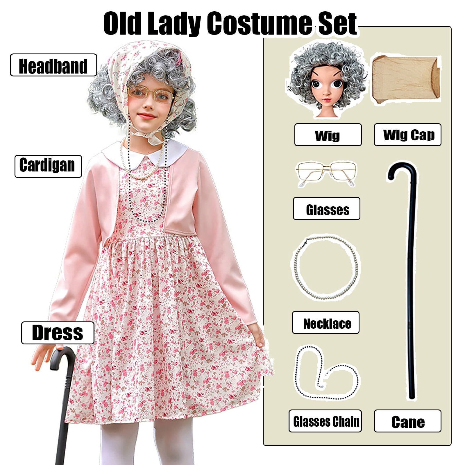 chinese dress ladies Amazon.com: RAAIBB Kids Old Lady Costume for Girls 100 Days of School Costume  Old Women Kids Grandma Costume Blue Dress 4-6 Years RA016BS : Clothing,  Shoes & Jewelry main image 0