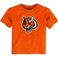 thumbnail image 1 of Toddler Orange Cincinnati Bengals Primary Logo T-Shirt, 1 of 1