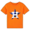 thumbnail image 1 of Toddler Orange Houston Astros Team Crew Primary Logo T-Shirt, 1 of 1