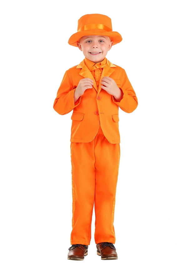 Toddler Orange Tuxedo Costume