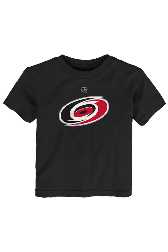 Toddler Outerstuff  Black Carolina Hurricanes Primary Logo T-Shirt
