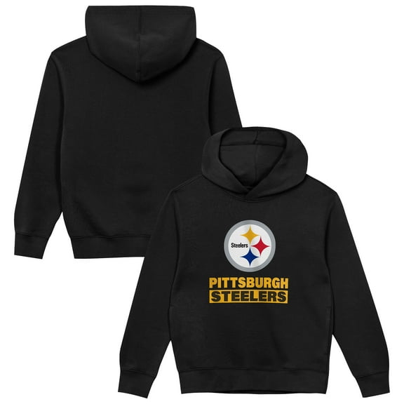 Toddler Outerstuff  Black Pittsburgh Steelers Back to Basics Hoodie