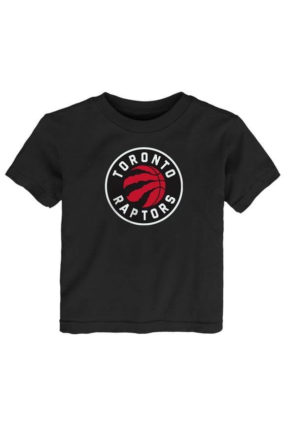 Toddler Outerstuff  Black Toronto Raptors Primary Logo T-Shirt