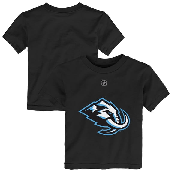 Toddler Outerstuff Black Utah Mammoth Primary Logo T-Shirt
