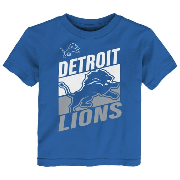 Toddler Outerstuff Blue Detroit Lions Teamwork T-Shirt