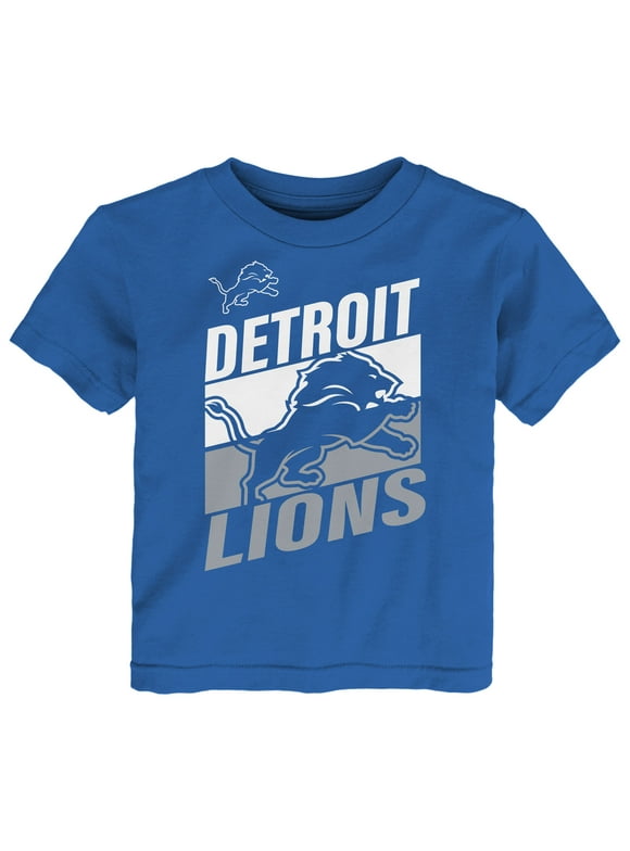 Toddler Outerstuff Blue Detroit Lions Teamwork T-Shirt