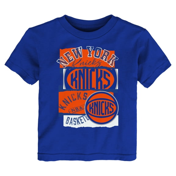 Toddler Outerstuff Blue New York Knicks In The Paint T-Shirt