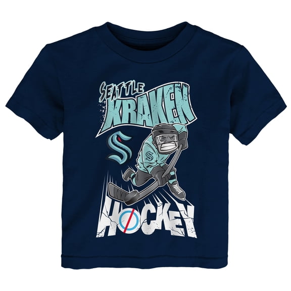 Toddler Outerstuff Deep Sea Blue Seattle Kraken One Timer T-Shirt
