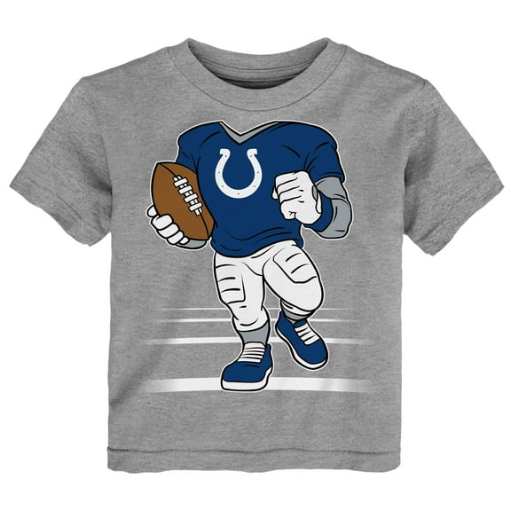 Toddler Outerstuff Heather Gray Indianapolis Colts Game Fit T-Shirt