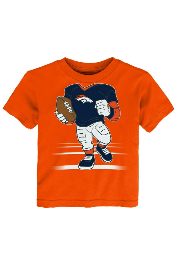 Toddler Outerstuff Orange Denver Broncos Game Fit T-Shirt