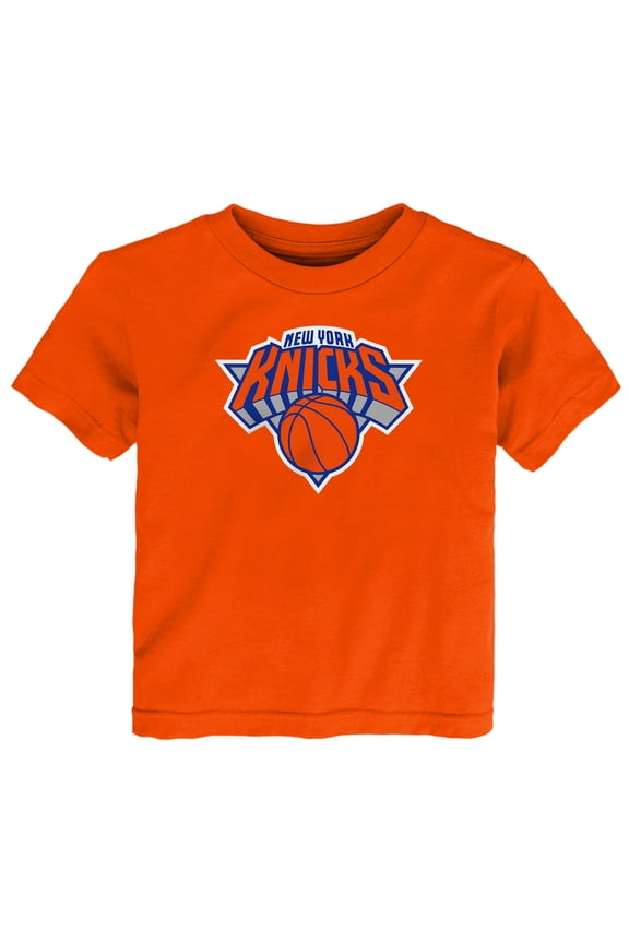 Toddler Outerstuff Orange New York Knicks Primary Logo T-Shirt
