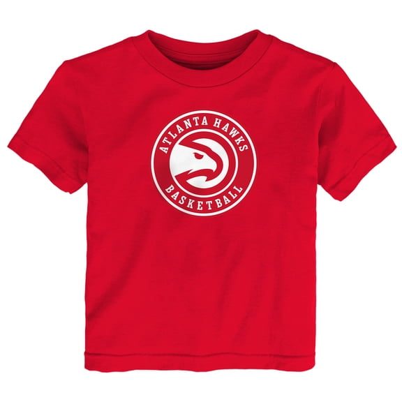 Toddler Outerstuff Red Atlanta Hawks Primary Logo T-Shirt