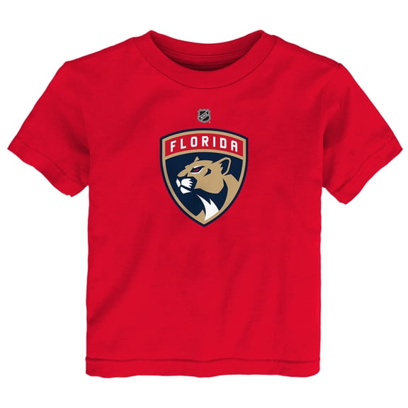 Toddler Outerstuff  Red Florida Panthers Primary Logo T-Shirt