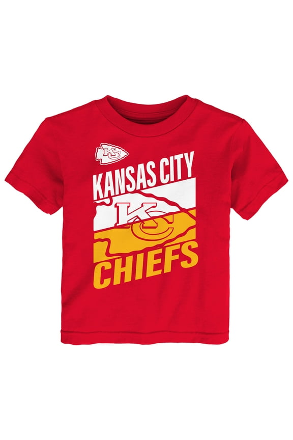 Toddler Outerstuff Red Kansas City Chiefs Teamwork T-Shirt