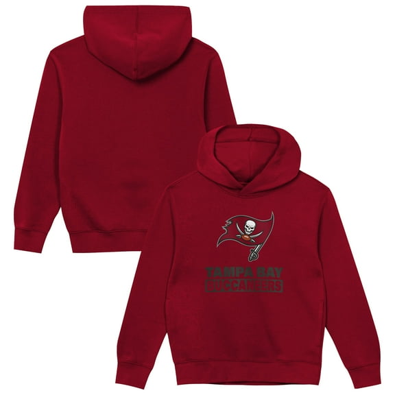 Toddler Outerstuff  Red Tampa Bay Buccaneers Back to Basics Hoodie
