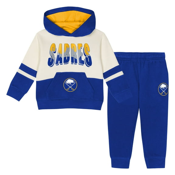 Toddler Outerstuff Royal Buffalo Sabres Chants and Cheers Fleece Hoodie and Pants Set