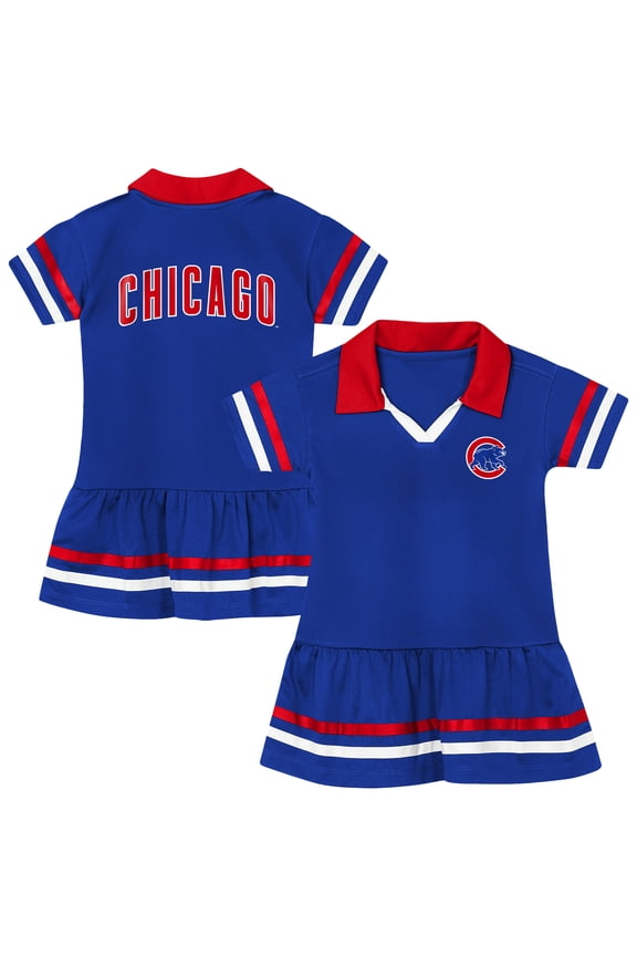 Toddler Outerstuff Royal Chicago Cubs Star Player Dress