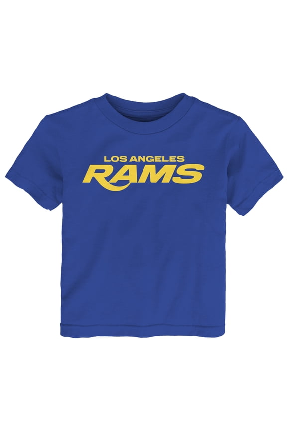 Toddler Outerstuff  Royal Los Angeles Rams Counter Run Short Sleeve T-Shirt