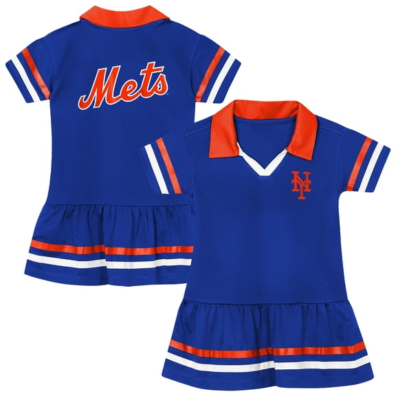 Toddler Outerstuff Royal New York Mets Star Player Dress