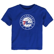 Toddler Outerstuff Royal Philadelphia 76ers Primary Logo T-Shirt