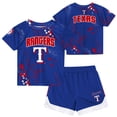 thumbnail image 1 of Toddler Outerstuff  Royal Texas Rangers Pinch Hitter T-Shirt & Shorts Set, 1 of 5