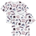 thumbnail image 1 of Toddler Outerstuff White Colorado Avalanche Run Down All-Over-Print T-Shirt, 1 of 3
